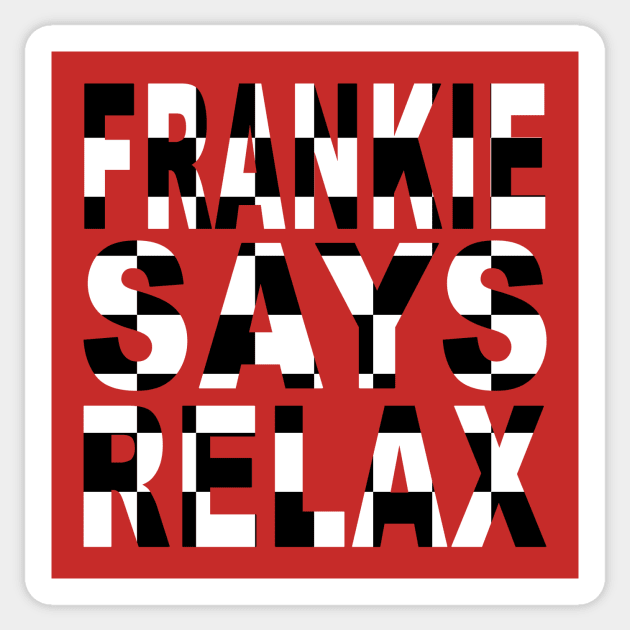 Frankie Checkers Sticker by Vandalay Industries